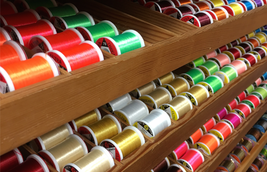 We stock fly tying thread, tinsel, floss and wire in hundreds of varieties and colours from most of the top brands.