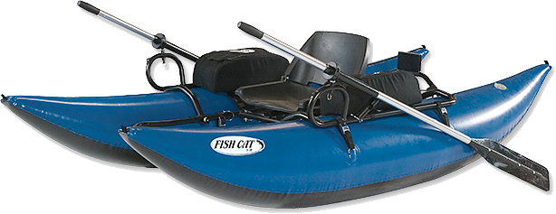 Pontoon boats are light, maneuverability, sturdy and carry a lot of gear for both lakes and rivers.