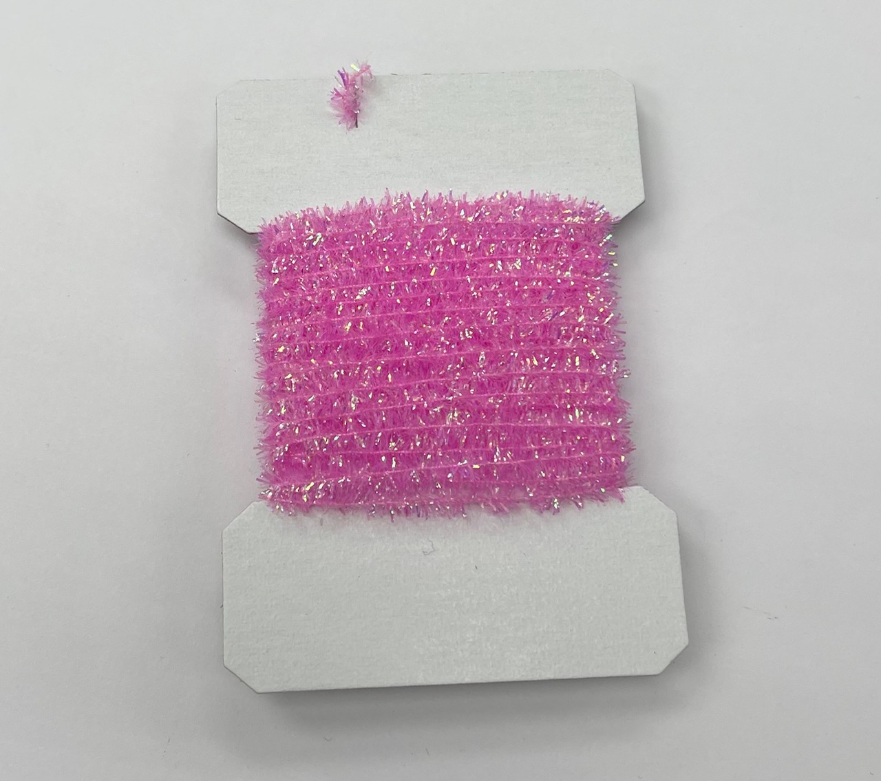 Wapsi Tinsel Chenille - Medium - Fl. Pink/Pearl