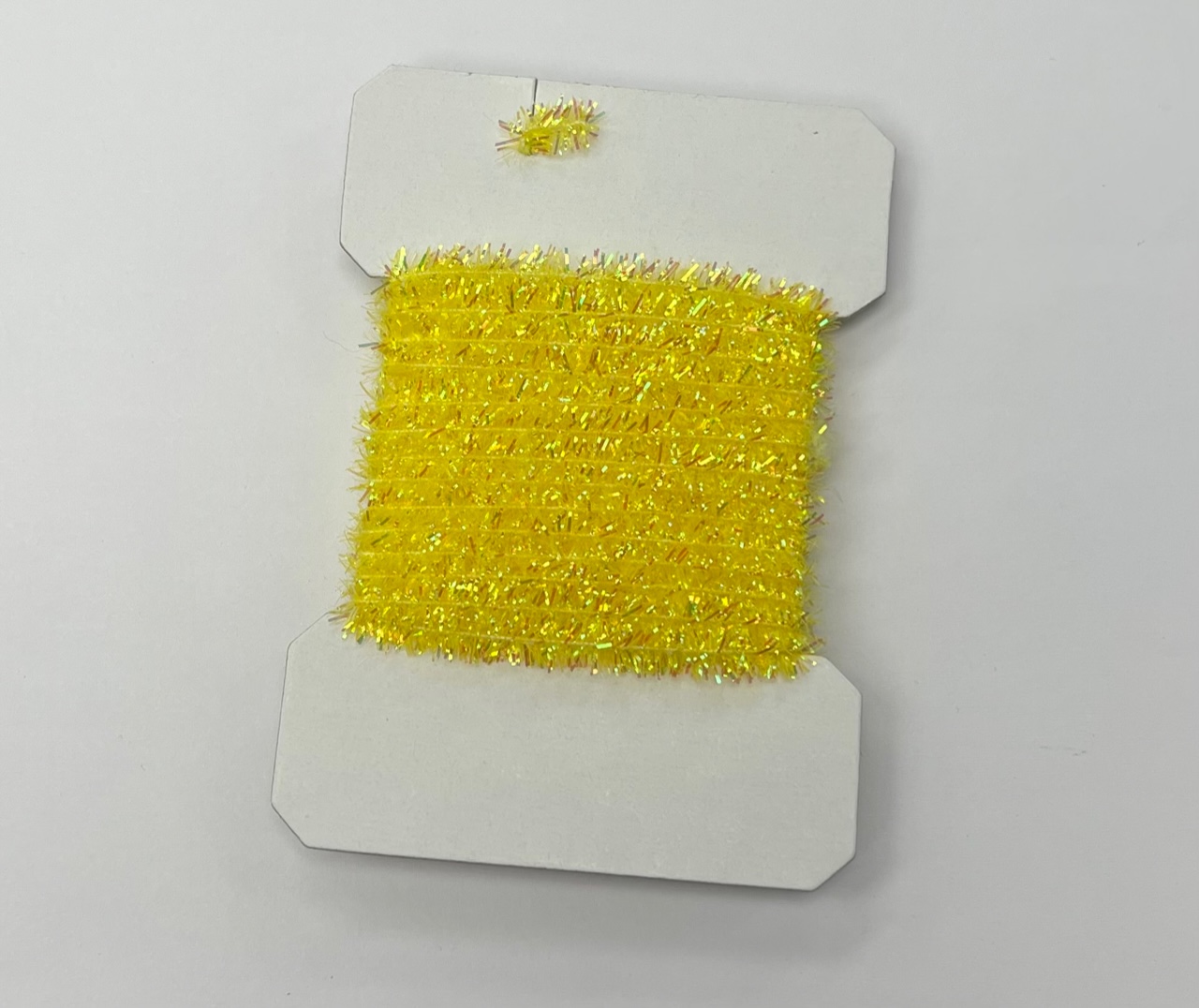 Wapsi Tinsel Chenille - Medium - Yellow/Pearl