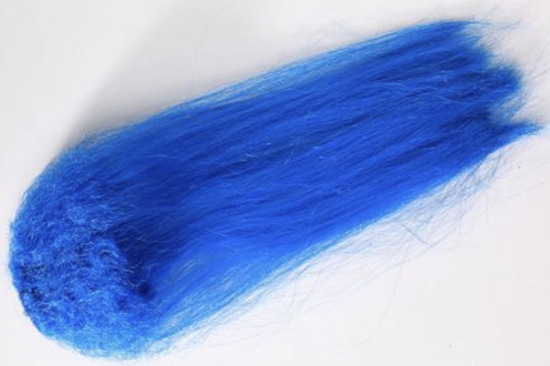 Hedron Big Fly Fiber w/ Curl - Blue