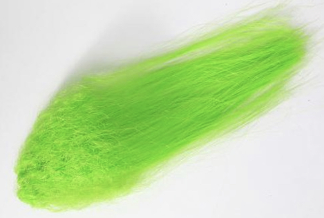 Hedron Big Fly Fiber w/ Curl - Green