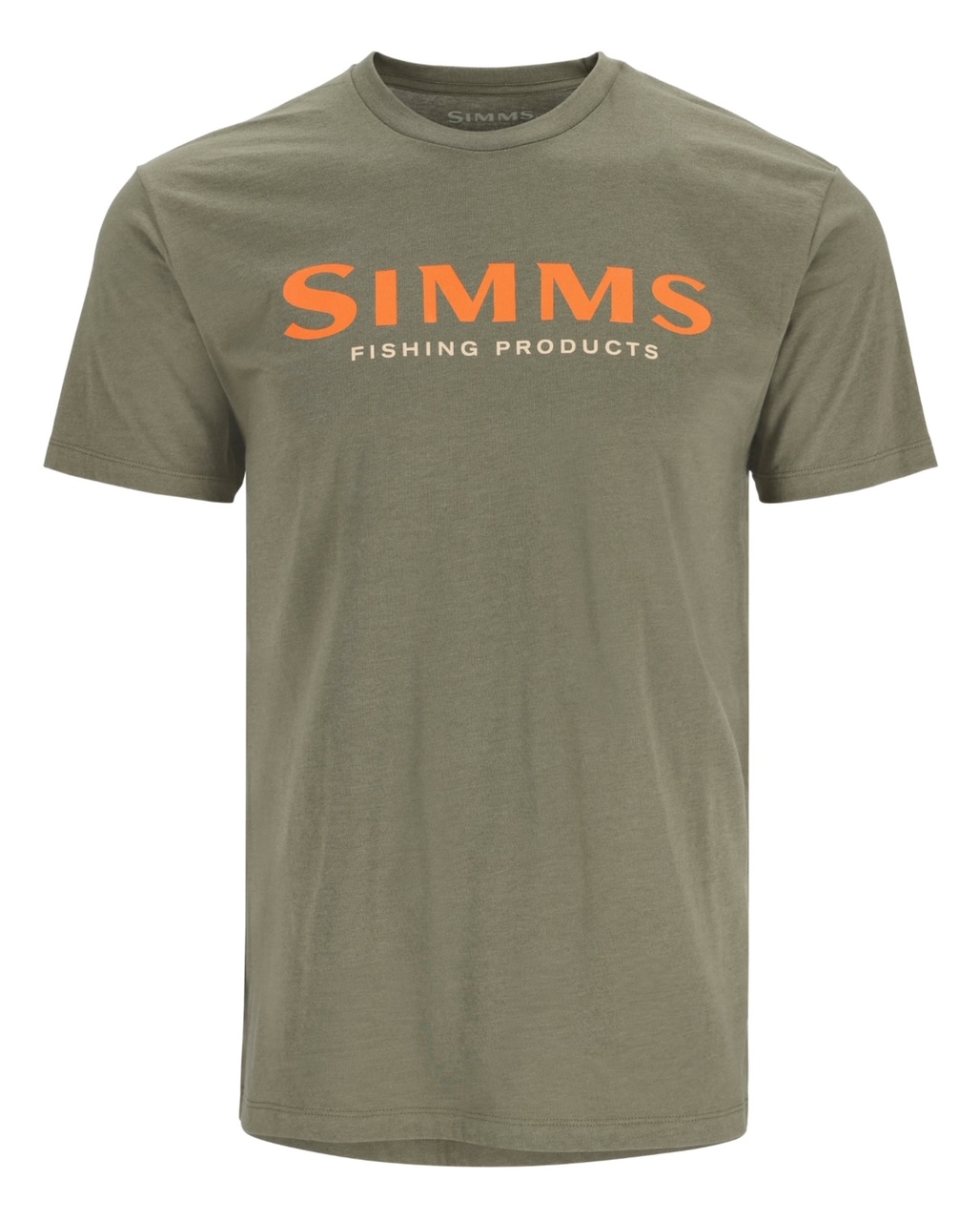Simms M's Logo T-Shirt - Military Heather - Medium