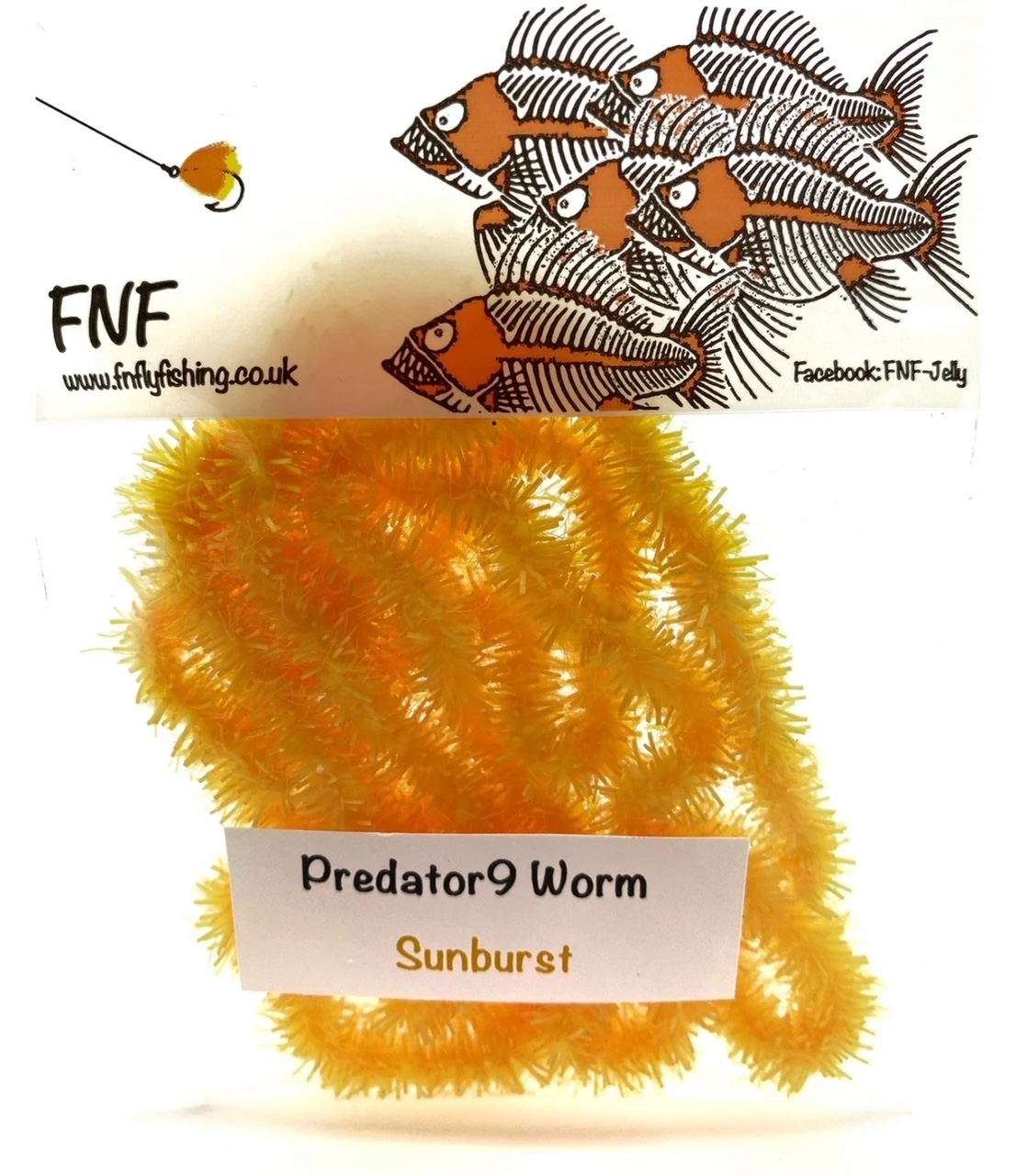 FNF Predator9 Worm - Sunburst