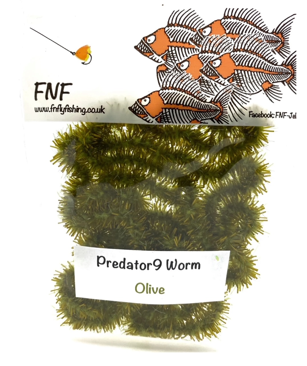 FNF Predator9 Worm - Olive