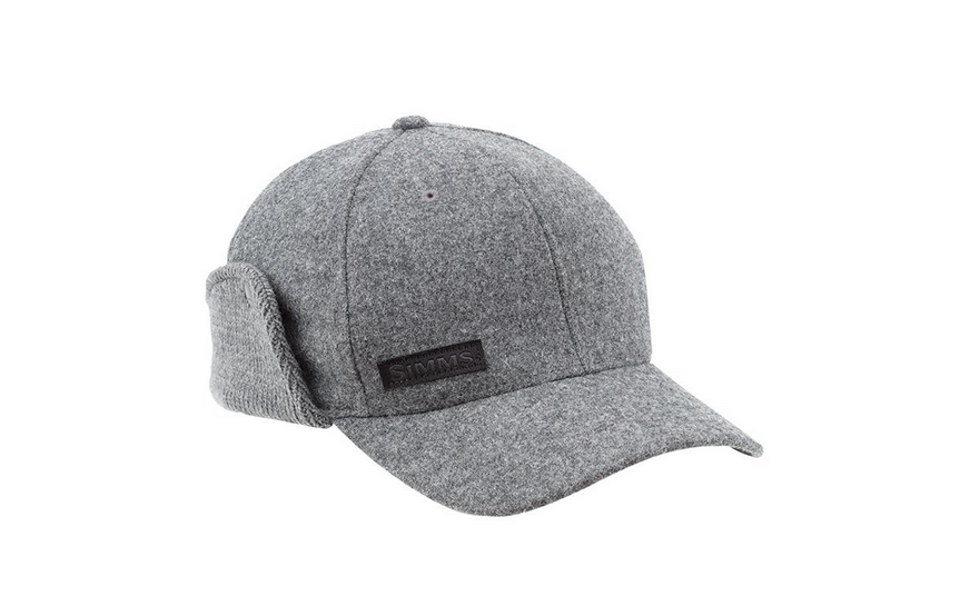 Simms Wool Scotch Cap - One Size Fits All - CHARCOAL