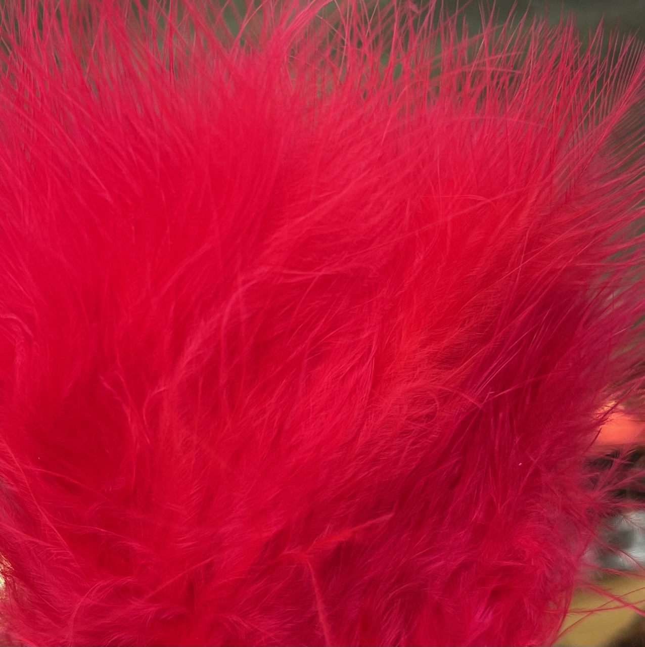 Fish Hunter Spey Marabou - Fl. Steelhead Pink (UV)