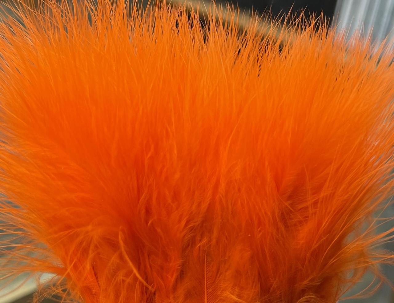 Fish Hunter Spey Marabou - Hot Orange