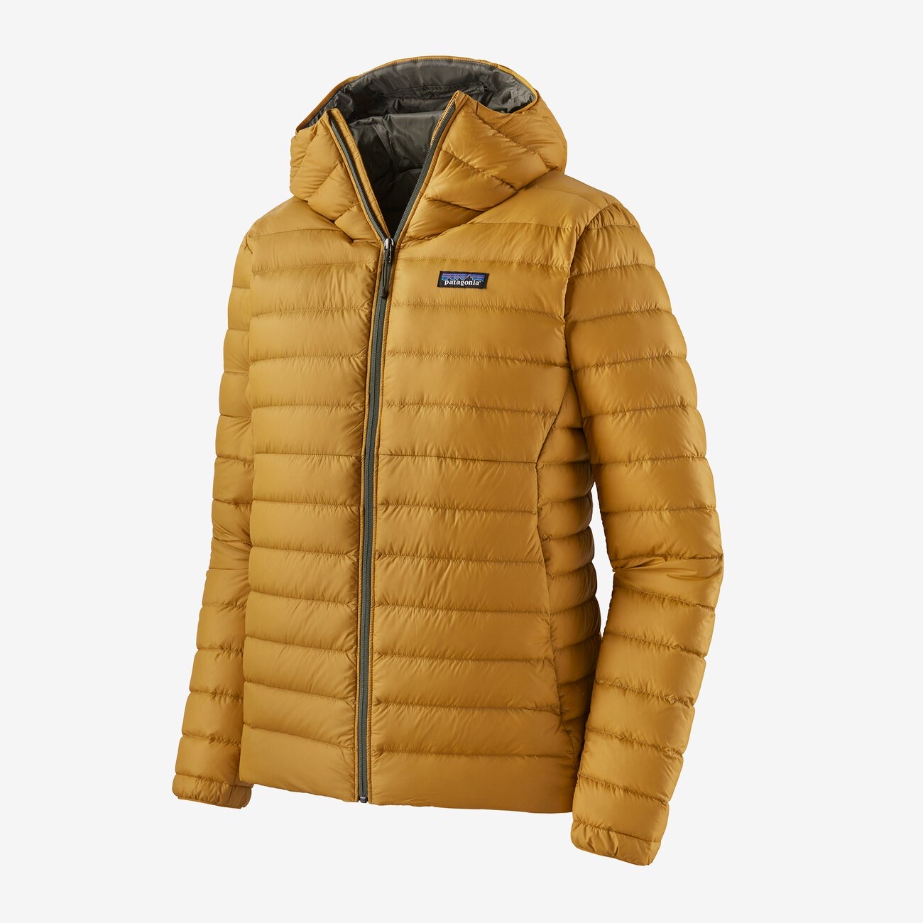 Patagonia M's Down Sweater Hoody - Cabin Gold - Large