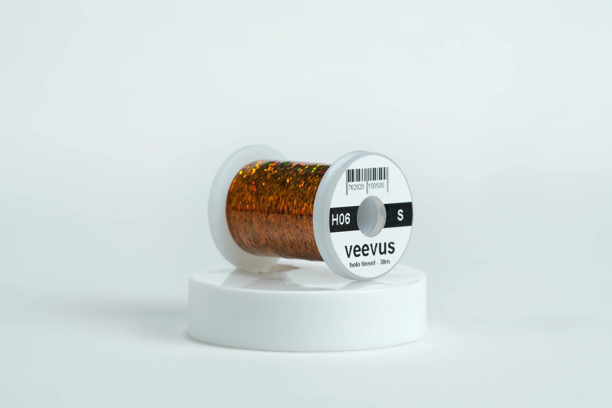 Veevus Holographic Tinsel - Holo Copper - Medium