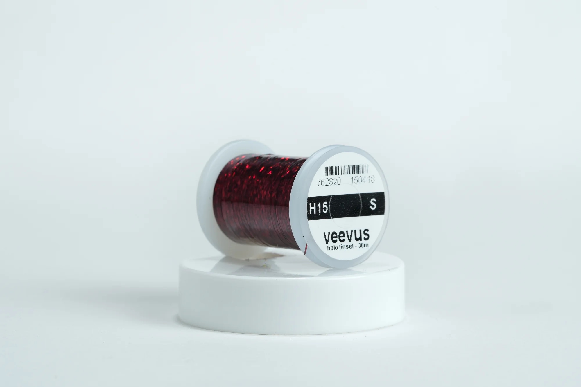 Veevus Holographic Tinsel - Holo Cranberry - Medium
