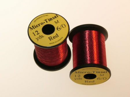 UNI Micro-Tinsel - 6/0 - Red
