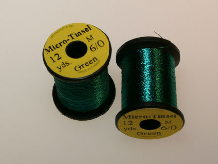 UNI Micro-Tinsel - 6/0 - Green