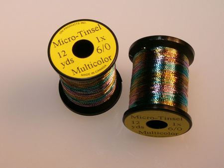 UNI Micro-Tinsel - 6/0 - Multicolor