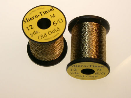 UNI Micro-Tinsel - 6/0 - Old Gold
