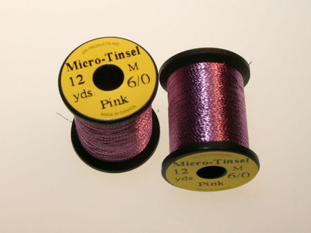UNI Micro-Tinsel - 6/0 - Pink