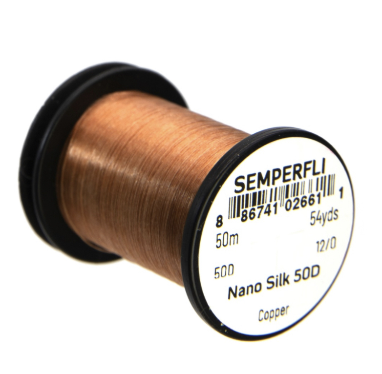Semperfli Nano Silk - 50m - 12/0 - 50D - Copper