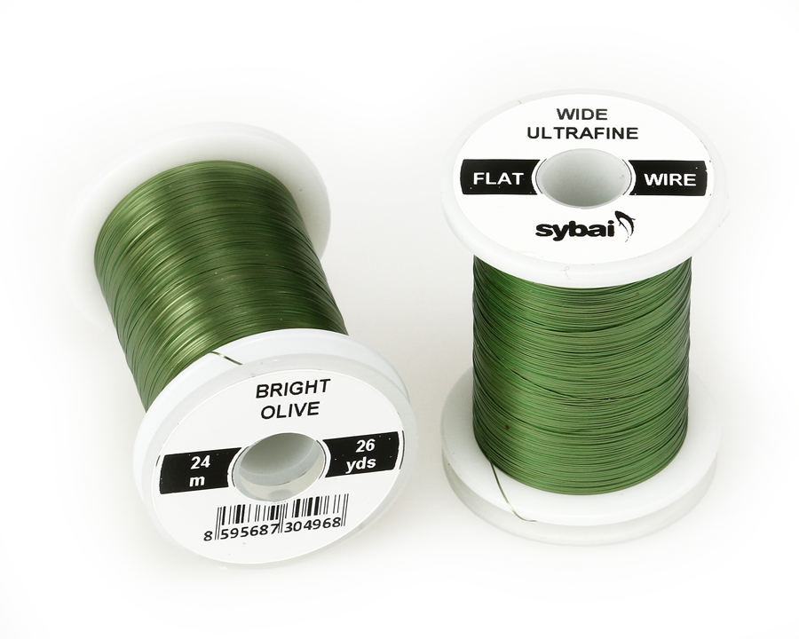 Sybai Flat Wire - Wide Ultrafine - Bright Olive