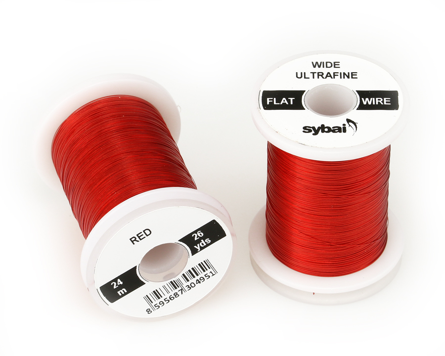 Sybai Flat Wire - Wide Ultrafine - Red