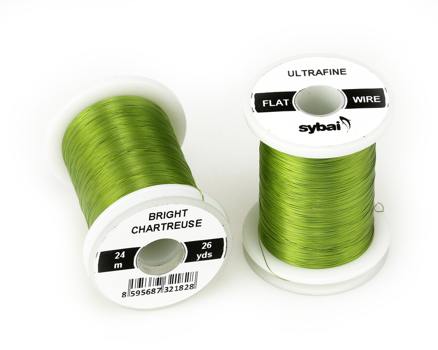 Sybai Flat Wire - Ultrafine - Bright Chartreuse