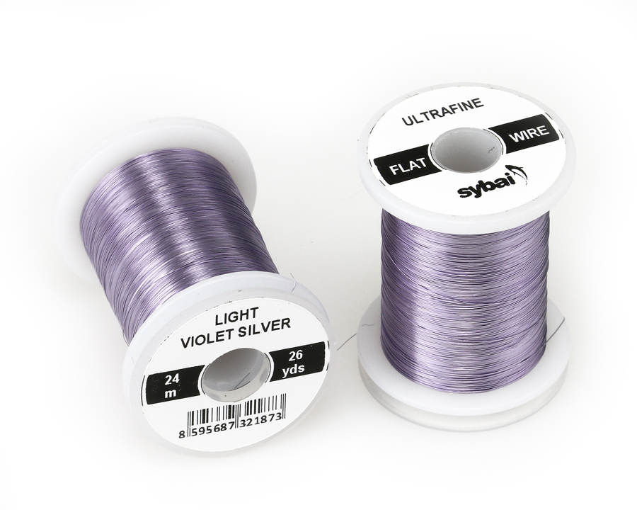 Sybai Flat Wire - Ultrafine - Light Violet Silver