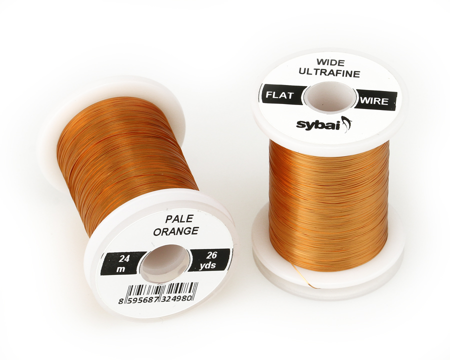 Sybai Flat Wire - Wide Ultrafine - Pale Orange