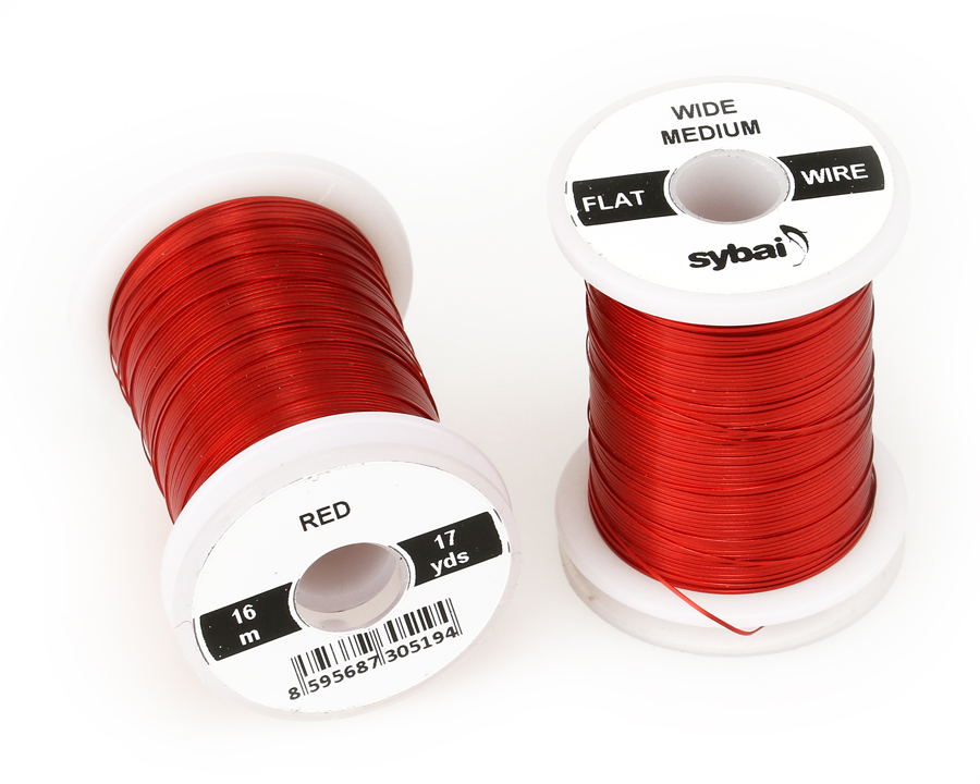 Sybai Flat Wire - Wide Medium - Red