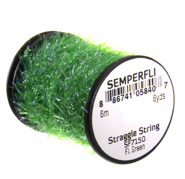 Semperfli Straggle String Micro Chenille - Fl. Green