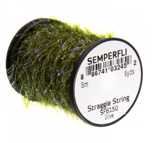Semperfli Straggle String Micro Chenille - Olive