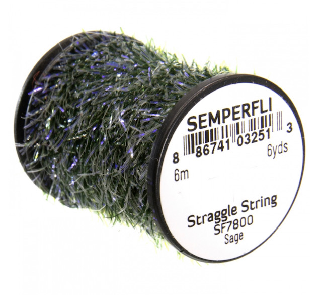 Semperfli Straggle String Micro Chenille - Sage