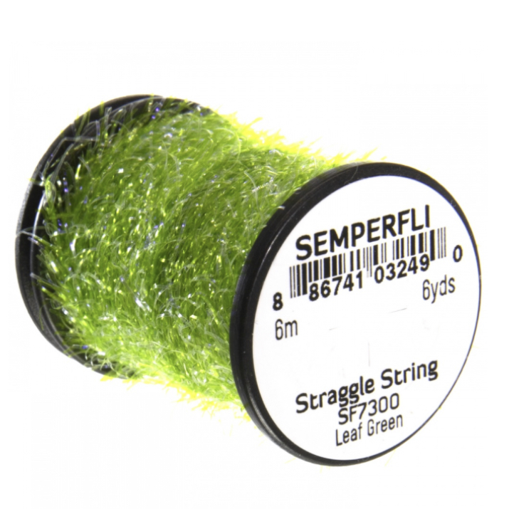 Semperfli Straggle String Micro Chenille - Leaf Green