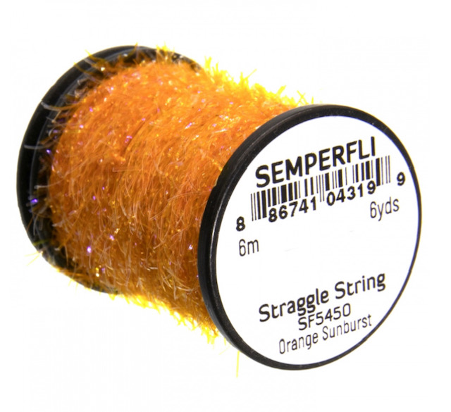 Semperfli Straggle String Micro Chenille - Orange Sunburst