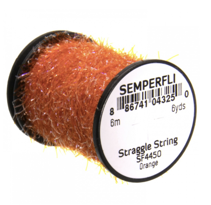 Semperfli Straggle String Micro Chenille - Orange