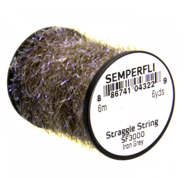 Semperfli Straggle String Micro Chenille - Iron Grey