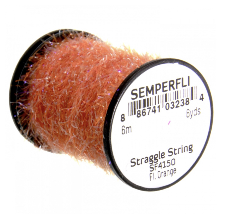 Semperfli Straggle String Micro Chenille - Fl. Orange