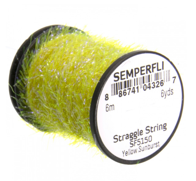 Semperfli Straggle String Micro Chenille - Yellow Sunburst