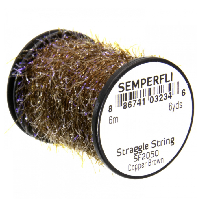 Semperfli Straggle String Micro Chenille - Copper Brown