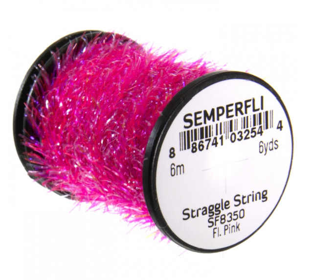 Semperfli Straggle String Micro Chenille - Fl. Pink