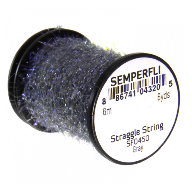 Semperfli Straggle String Micro Chenille - Gray