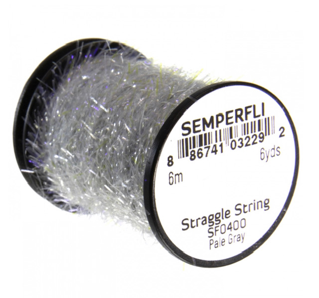 Semperfli Straggle String Micro Chenille - Pale Grey