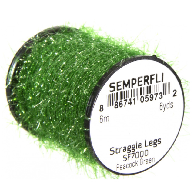 Semperfli Straggle Legs - Peacock Green
