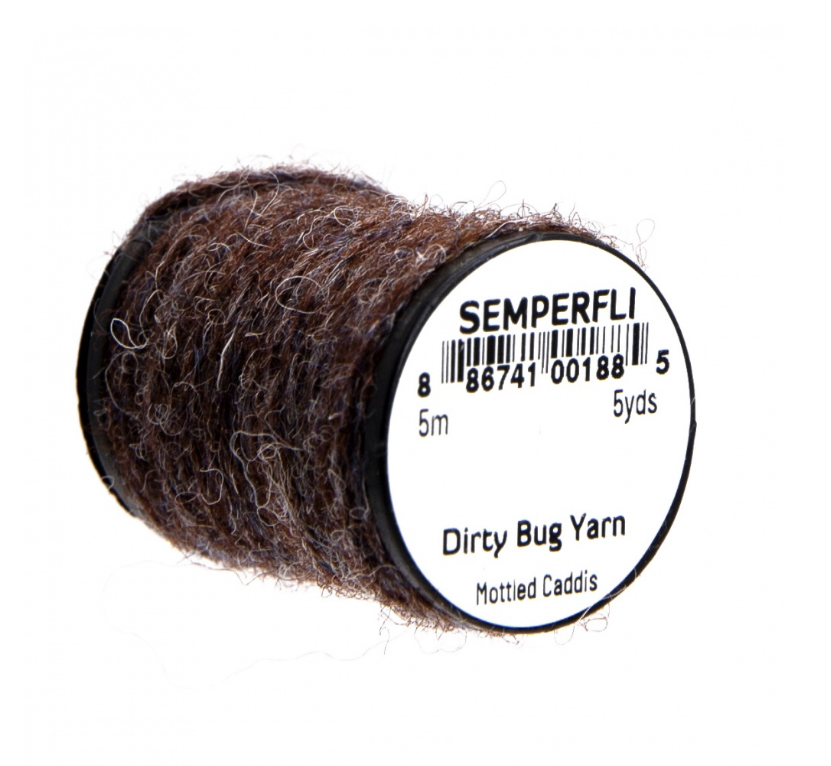 Semperfli Dirty Bug Yarn - Mottled Caddis
