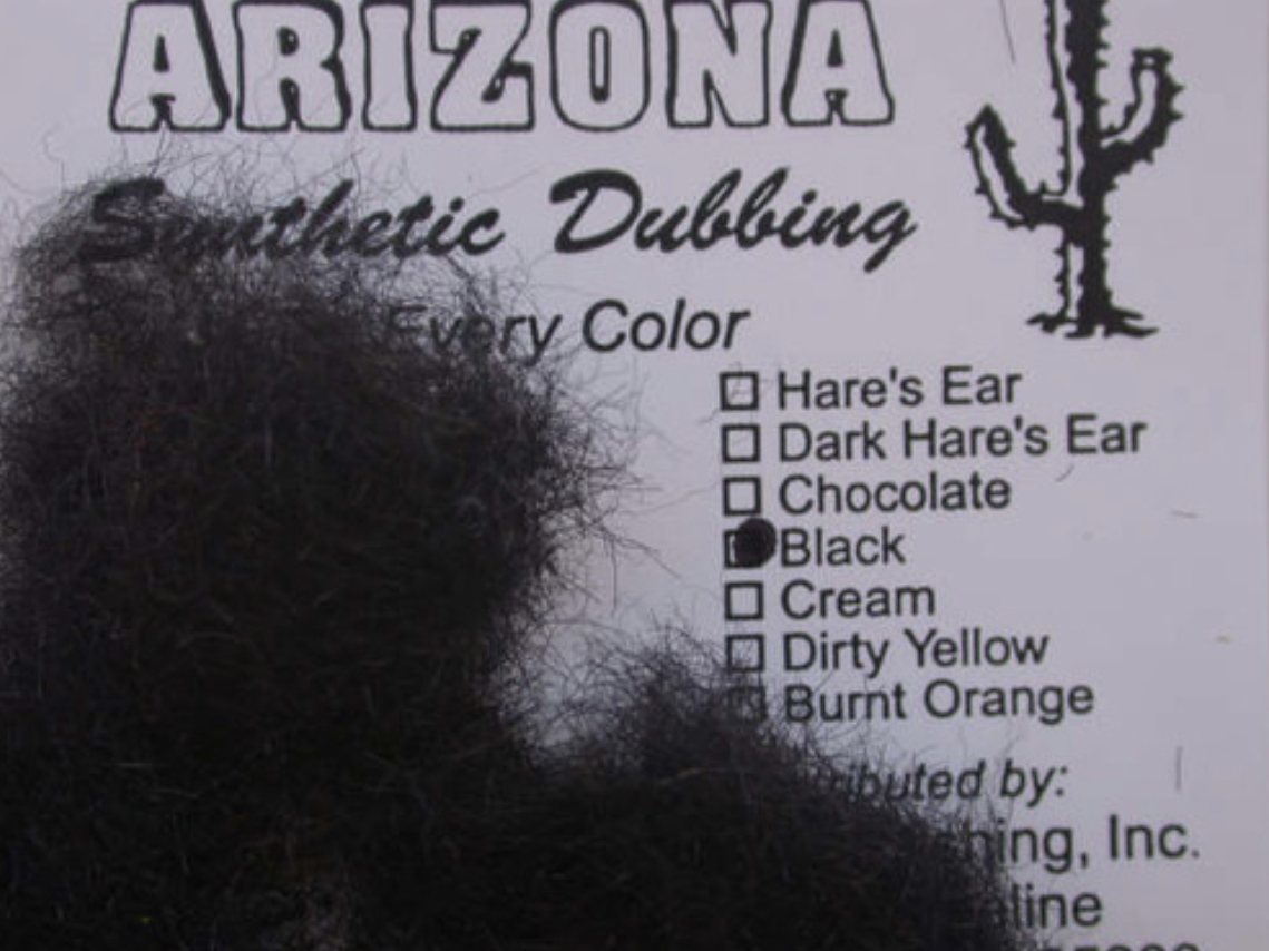 Arizona Synthetic Dubbing - Black