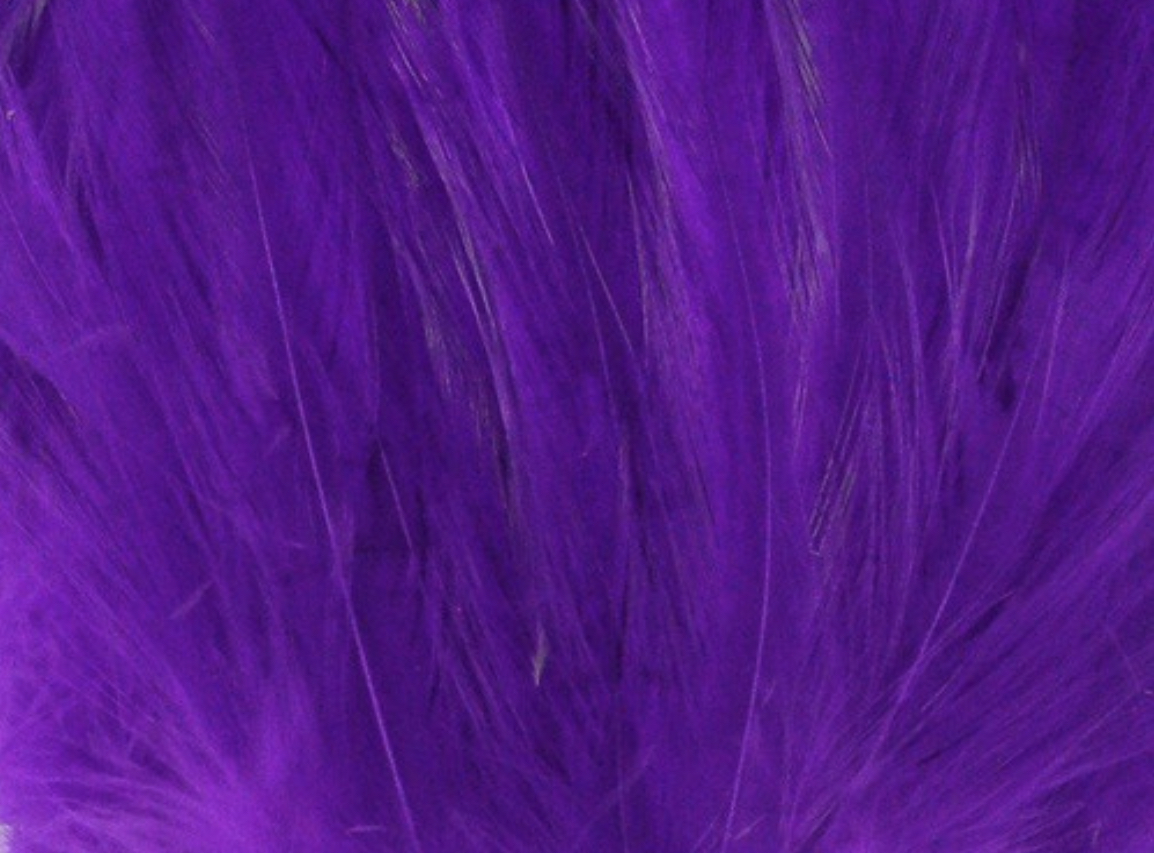 Wapsi Strung Neck Hackle - Purple