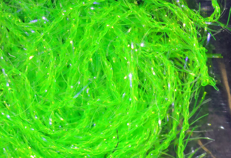 Hareline Micro UV Polar Chenille - UV Chartreuse