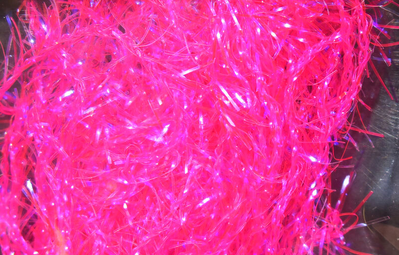 Hareline Micro UV Polar Chenille - UV Fuchsia