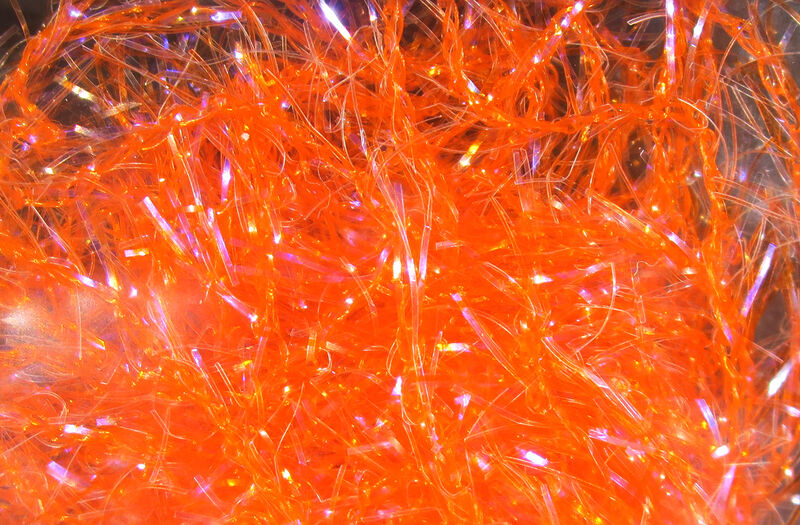 Hareline Micro UV Polar Chenille - UV Hot Orange