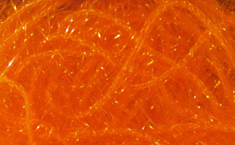 Hareline Polar Chenille - Hot Orange