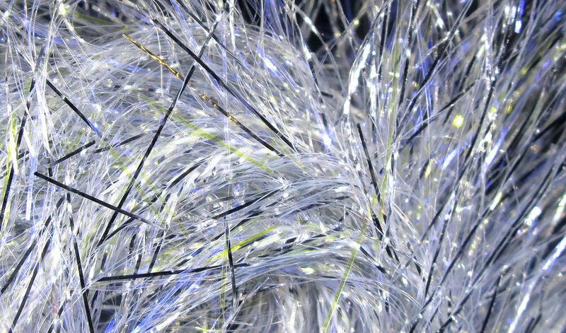 Hareline UV Polar Chenille - Silver