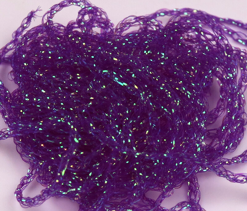 Hareline Midge Diamond Braid - Purple